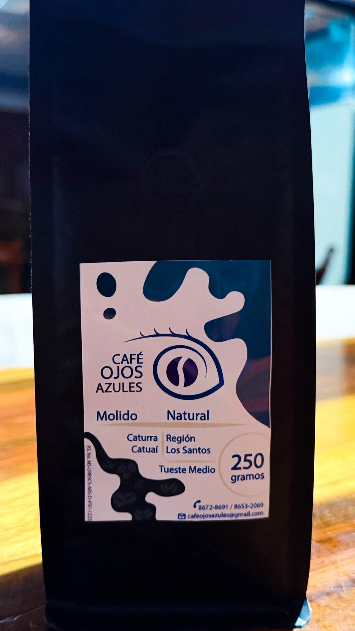 Café Ojos Azules Frailes Zona de los Santos