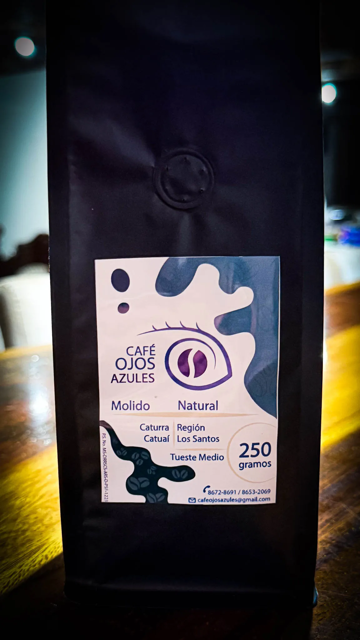 Café Ojos Azules Frailes Zona de los Santos