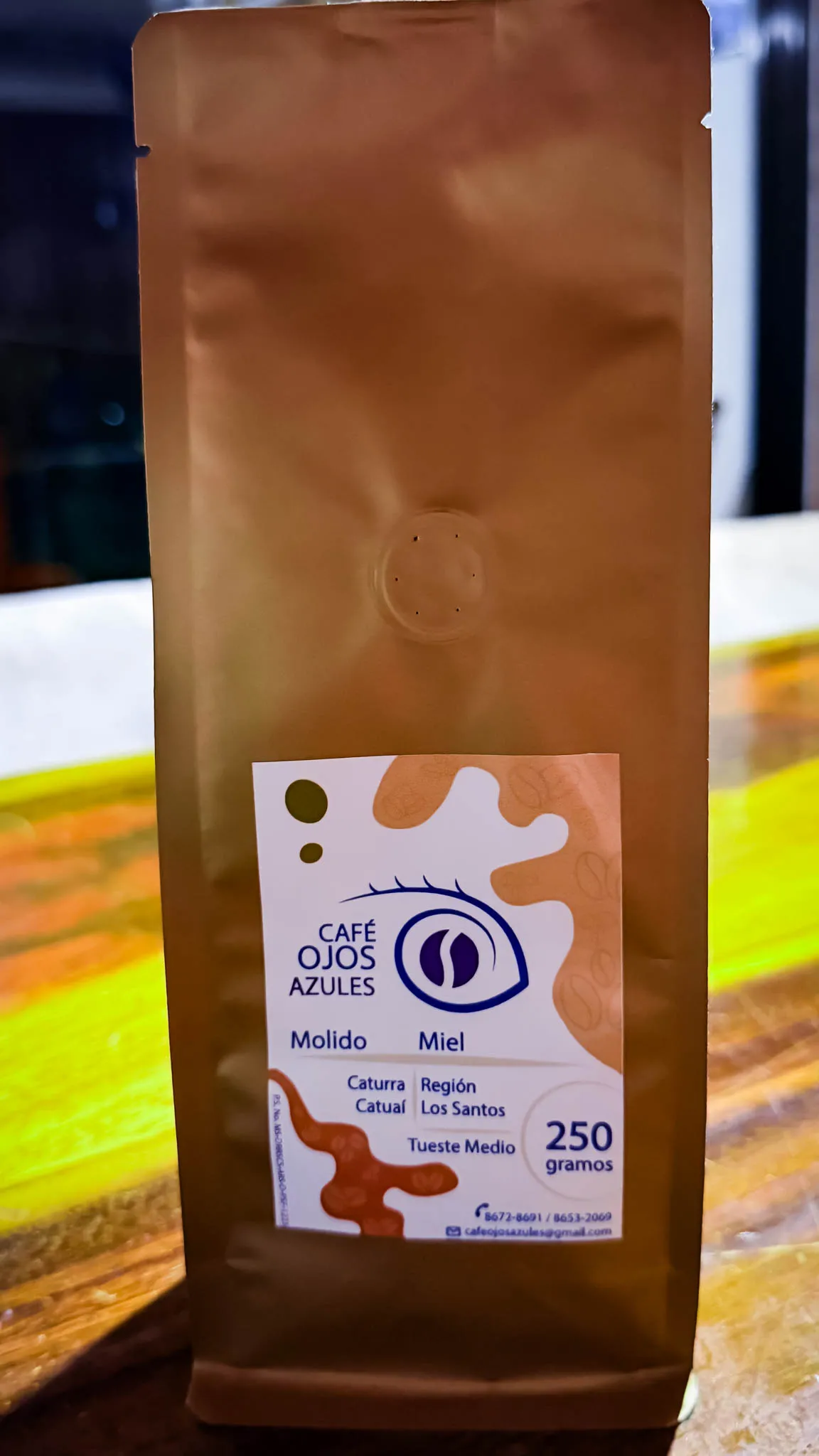 Café Ojos Azules Frailes Zona de los Santos