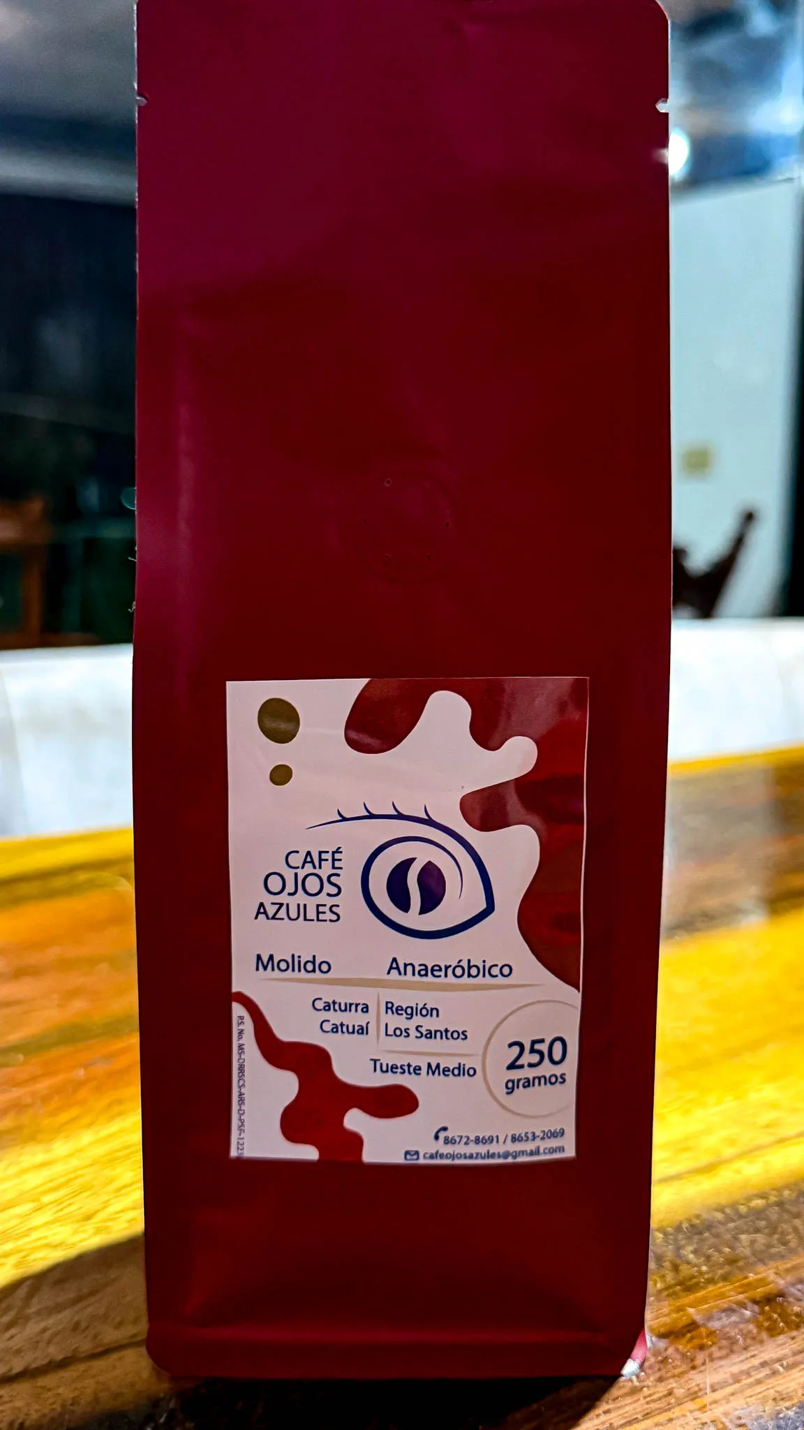 Café Ojos Azules Frailes Zona de los Santos